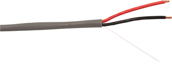 Liberty Cable 16-2C-GRY-RAN Grey Commercial Grade General Purpose 16 AWG 2-Conductor Cable Reel