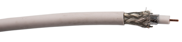 Liberty Cable 20-CMP-VID-BLK-250 250ft Black Serial Digital RG59 Dual Shield 4.5 GHz Plenum Coaxial Cable Reel