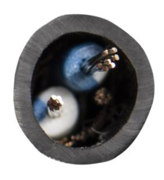 Liberty Cable 24-1P-485-BLK-500 500ft Black RS-485/DMX-512 24 AWG 1-Pair Dual Shielded Low Capacitance Reel