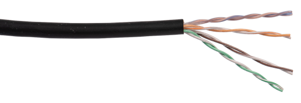 Liberty Cable 24-4P-L5-EN-GRY-RAN Grey Category 5e U/UTP EN Series 24 AWG 4-Pair Unshielded Cable Reel