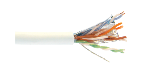 Liberty Cable 24-4P-P-L5SH-GRN-RAN CAT5E 350 24/4P STP CMP GREEN