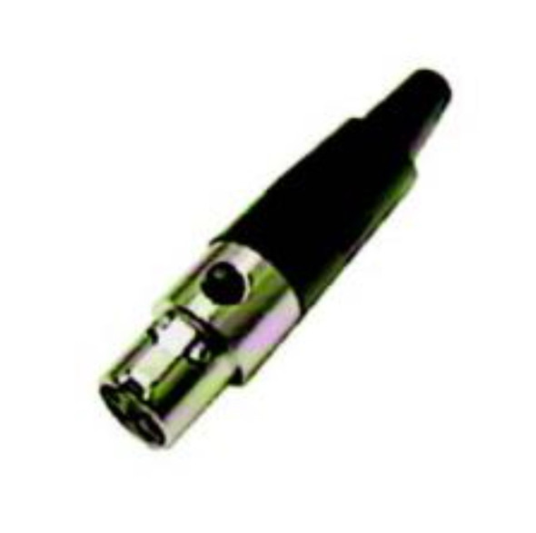 Liberty Cable 30-641-3 XLR Jack Mini 3-PIN Nickel