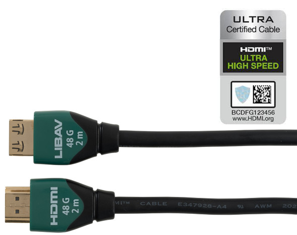 Liberty Cable NEBULA-H02M 6.56ft Liberty Nebula Series Ultra High Speed HDMI Cable Series