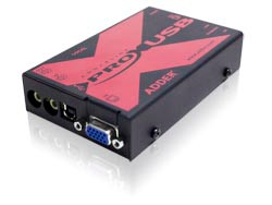 Adder X-USBPRO-US AdderLink XUSBPRO. Transparent USB & VGA KVMA CATx Extender 300 Mtr