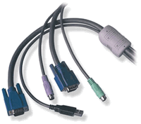 Adder CCUSB-5M KVM Interface Cable USB & VGA - PS/2 & VGA 5m