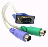 Adder VADD-PS2-2M Multiprotocol PS/2 KVM CABLE 2m