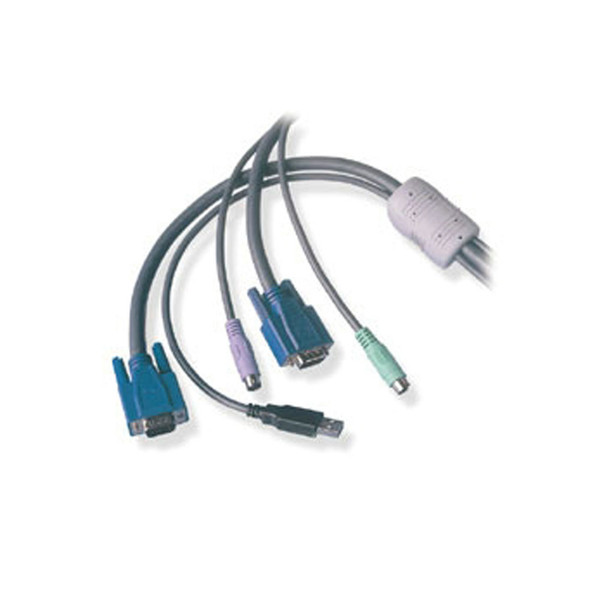 Adder VKVM-2M TRICOAX Keyboard,Video,Mouse M-M CABLE 2m