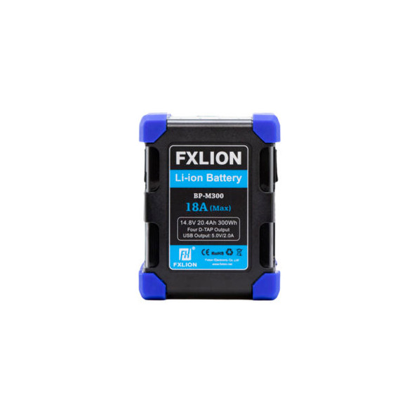 FXLion AN-M300 AN-M300 Gold Mount 300Wh 14.8V , 18A 300Wh High Power Square Battery