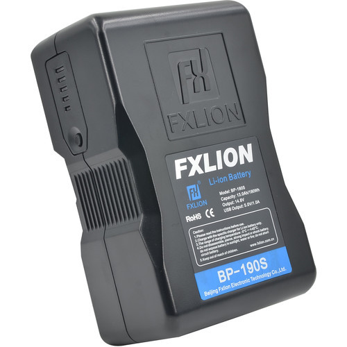 FXLion BP-190S Cool Black Series BP-190S 190Wh 14.8V Battery (V-Mount)