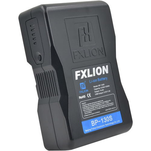 FXLion BP-130S Black Series 14.8V Lithium-Ion Battery (130Wh, V-Mount)