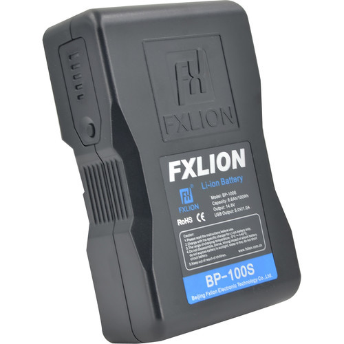 FXLion BP-100S Cool Black Series 14.8V Lithium-Ion Battery (98Wh, V-Mount)
