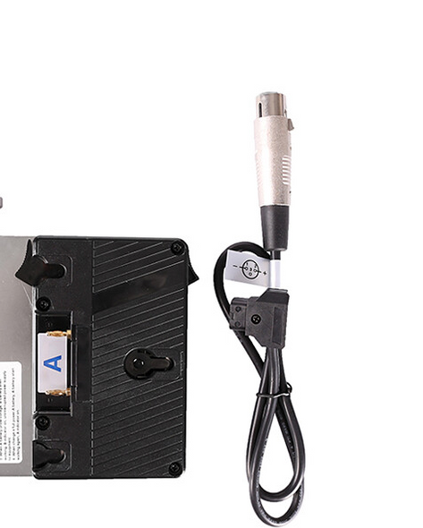 FXLion FX-2AN-KC UPS Power Supply Plate Adapter for LED Lights (Dual Gold Mount)