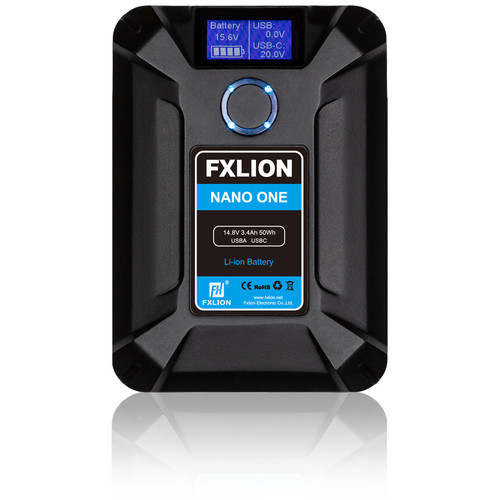 FXLion NANO ONE Nano One Ultra Compact V-Mount Battery USB With DTAP