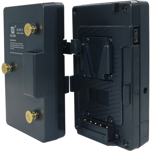 FXLion XH-BP-A Gold Mount to V-Mount Conversion Battery Plate