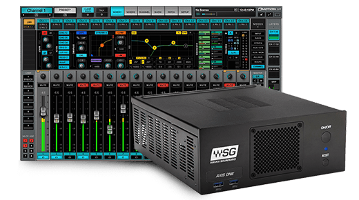 Waves CMBAXISLV64 eMotion LV1 64-Channel Mixer + Axis Scope