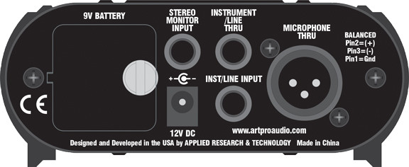 ART MyMONITORII 2 Channel Headphone Amp-Monitor