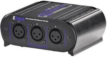 ART XPATCH 3 CHANNEL MIC CONNECTOR