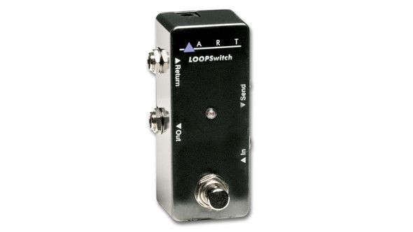 ART LOOPSWITCH 1/4 Inch Compact Effects Loop-switcher / True Bypass Pedals