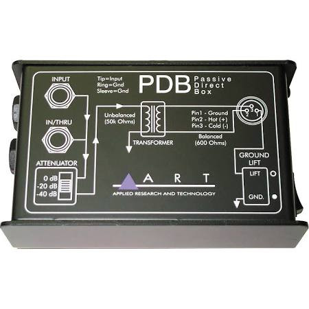ART PDB Passive Direct Box Single Channel