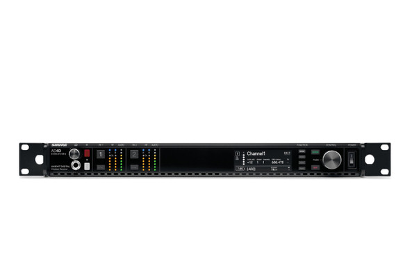 Shure AD4D-DC-C Two-Channel Digital Wireless Receiver (750-960 MHz)