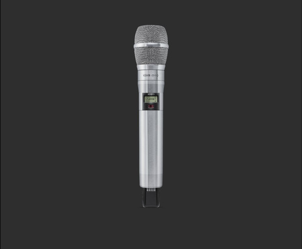 Shure ADX2FD/K9N-X55 Handheld Wireless Microphone Transmitter with KSM9 Capsule, Nickel
