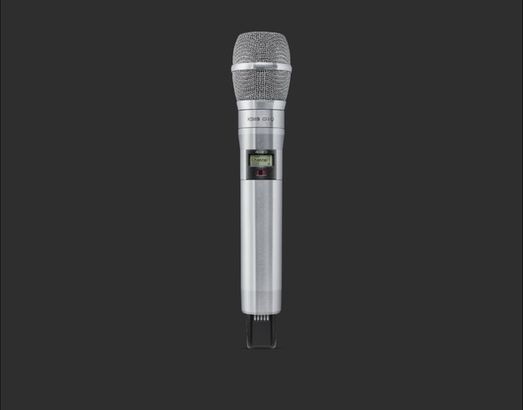 Shure ADX2FD/K9N-G57 Handheld Wireless Microphone Transmitter with KSM9 Capsule, Nickel