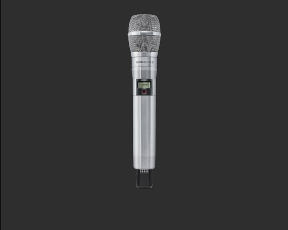 Shure ADX2FD/K9HSN-G57 Handheld Wireless Microphone Transmitter with KSM9HS Capsule - Nickel