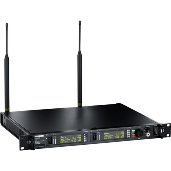 Shure P10T-H22 Full-Rack Dual-Channel Wireless Transmitter (H22: 518 to 584 MHz)