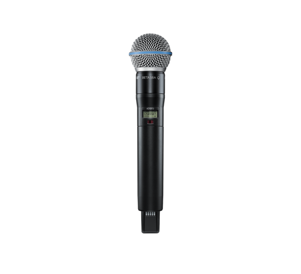 Shure ADX2FD/B58-X55 Wireless Mic w/ Beta 58A Supercardioid Dynamic Capsule