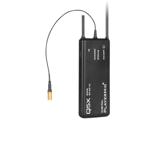 Shure QTAD10PS-G56 Q5X PlayerMic Flexible Bodypack Transmitter