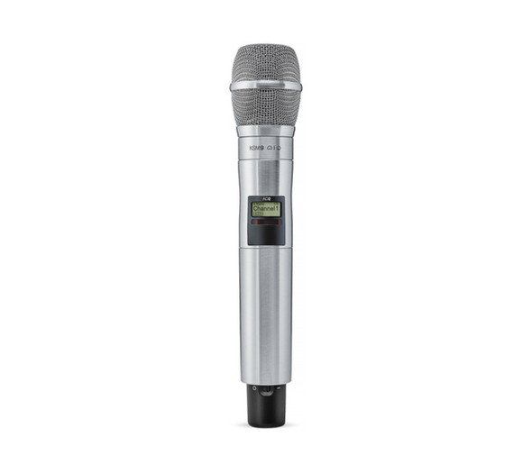 Shure AD2/K9N-K54 Axient Digital Handheld Transmitter with KSM9N Mic Capsule, Nickel