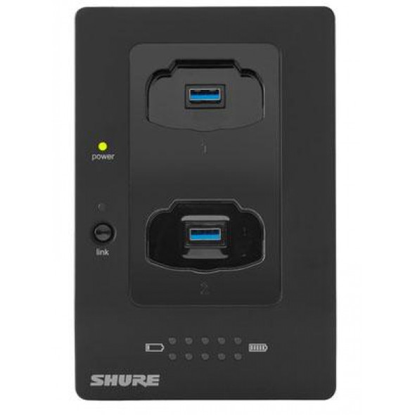 Shure MXWNCS4 Microflex Wireless 4-Channel Networked Charging Station