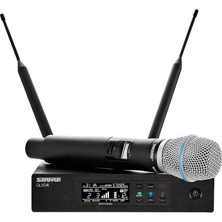 Shure QLXD24/B87A-H50 Beta 87A Digital Wireless AES Vocal System