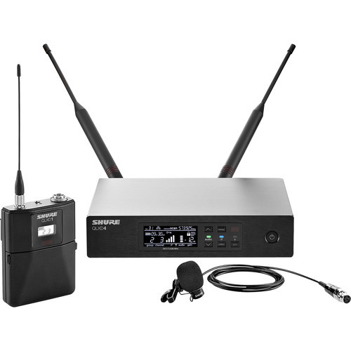 Shure QLXD14/83-V50 VHF Lavalier Wireless Microphone System (V50: 174 to 216 MHz)