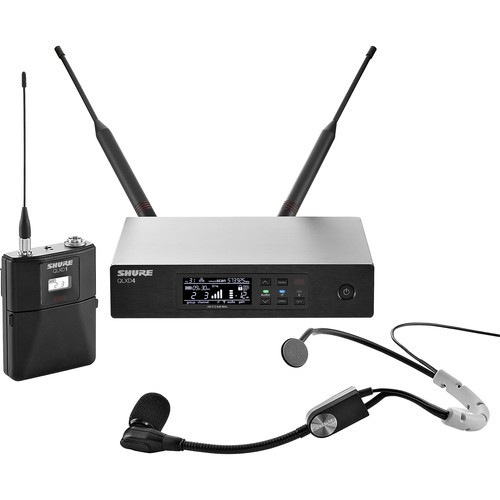 Shure QLXD14/SM35-V50 Wireless Headworn Microphone System (V50: 174 to 216 MHz)