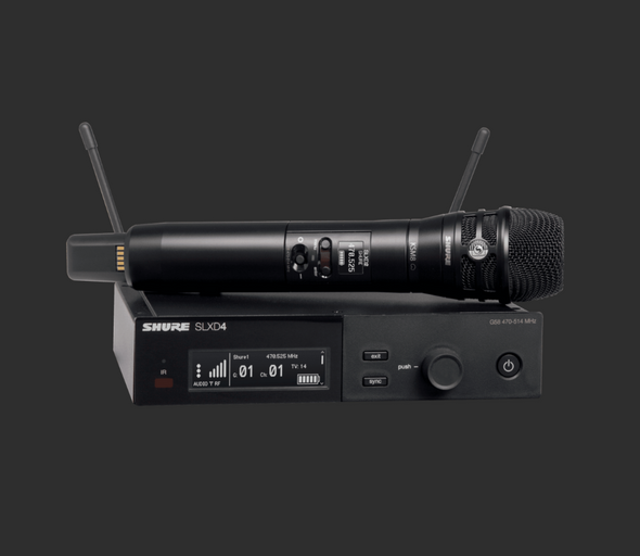 Shure SLXD24/K8B-J52 Wireless Handheld Microphone System with KSM8 Capsule