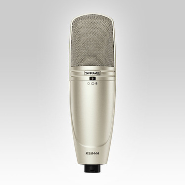 Shure KSM44A/SL Multi-Pattern, Large Diagphragm, Side-Address Condenser Studio Microphone