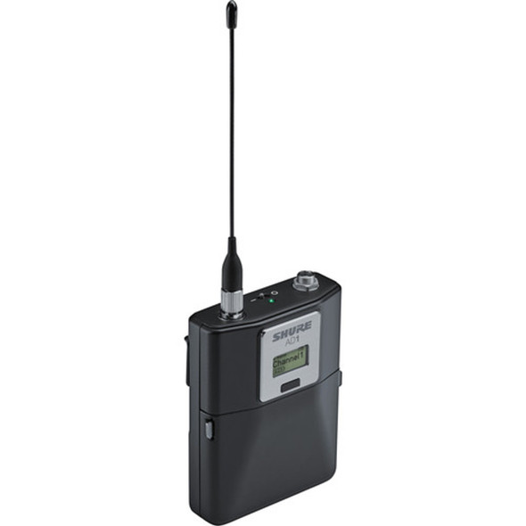 Shure AD1LEMO3-G57 Digital Wireless Bodypack Transmitter with LEMO3 (G57: 470 to 616 MHz)