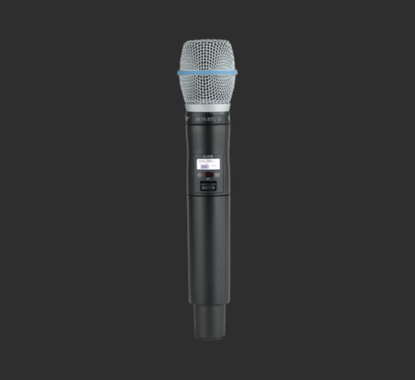Shure ULXD2/B87C-J50A ULX-D Series Digital Wireless Handheld Transmitter with Beta 87C Microphone