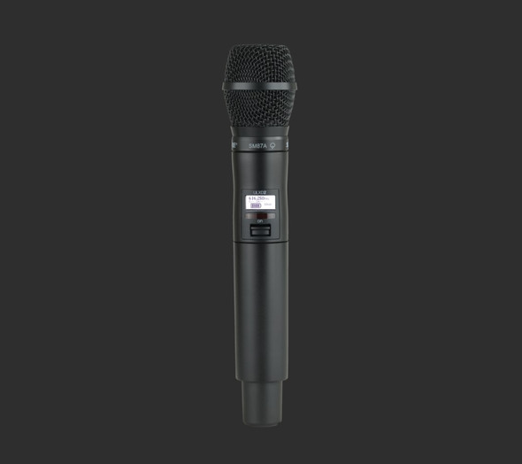 Shure ULXD2/SM87-J50A ULX-D Series Digital Wireless Handheld Transmitter with SM87 Microphone
