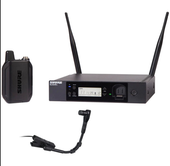 Shure GLXD14R+/B98-Z3 Wireless System With BETA98H