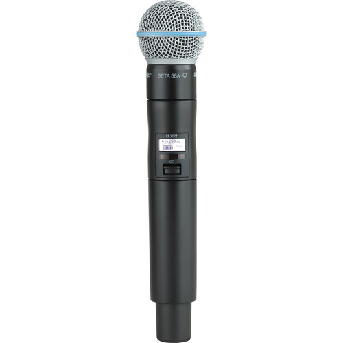 Shure ULXD2/B58-X52 Handheld Transmitter with BETA 58A Microphone