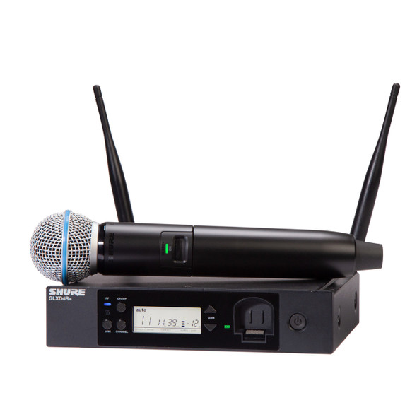 Shure GLXD24R+/B58-Z3 Dual Band Wireless Handheld Microphone System