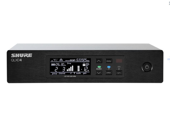 Shure QLXD4-G50 Half-Rack, Single Channel Receiver