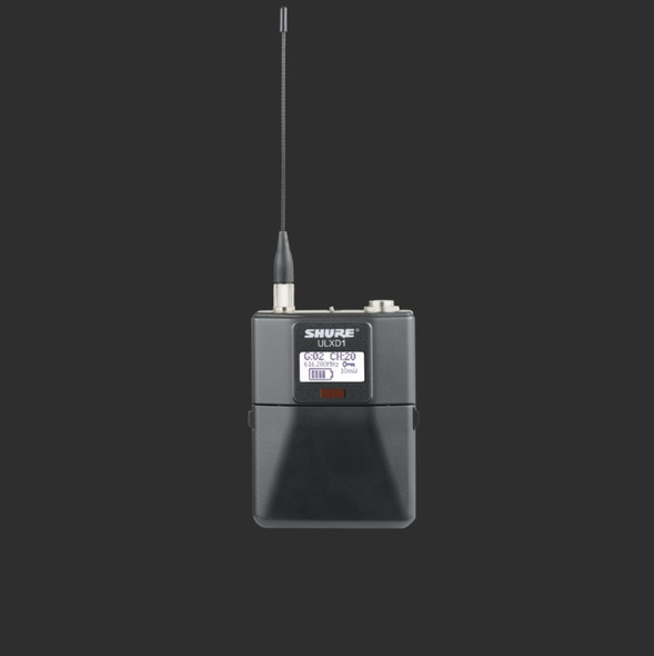 Shure ULXD1-J50A ULX-D Series Digital Wireless Bodypack Transmitter J50A (572-608 MHz + 614-616 MHz)