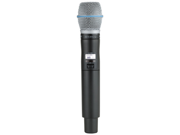 Shure QLXD2/B87A-G50 Handheld Transmitter with Beta87A Microphone