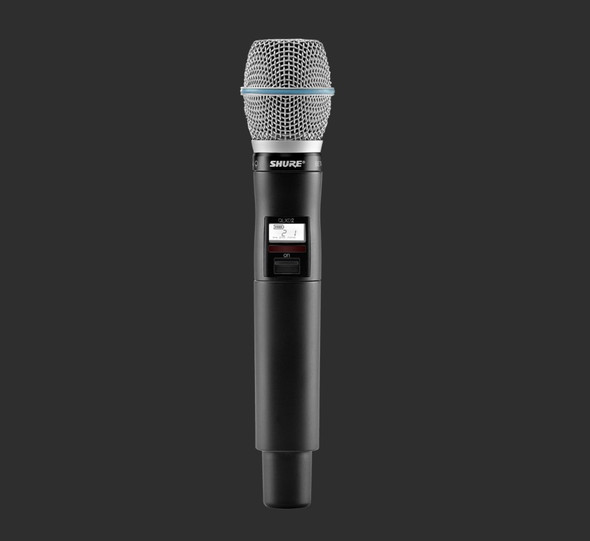 Shure QLXD2/B87C-J50A QLX-D Series Digital Wireless Handheld Transmitter with Beta 87C Microphone