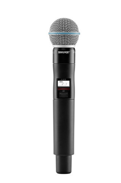 Shure QLXD2/B58-J50A QLX-D Series Digital Wireless Handheld Transmitter with Beta 58A Microphone