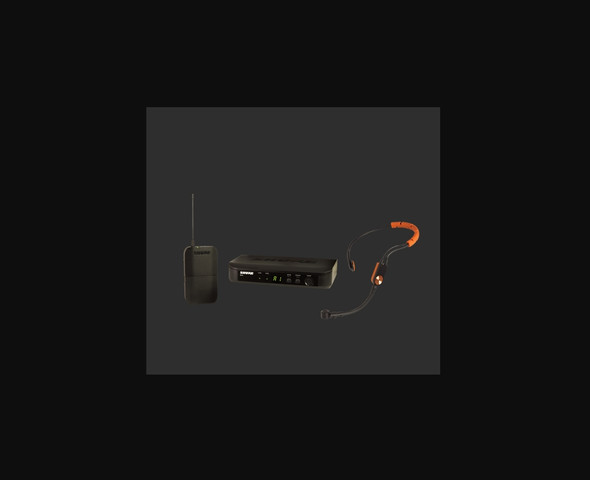 Shure BLX14/SM31-H10 BLX Series Single-Channel Wireless Microphone System with SM31FH Headset H10 (542 - 572 MHz)