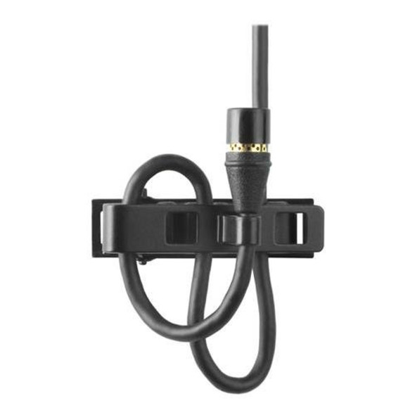 Shure MX150B/C-XLR Cardioid 5mm Subminiature Lavalier Microphone with XLR Preamp, Black